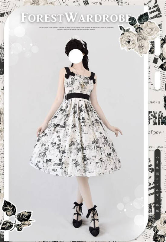 Forest Wardrobe Forest Holiday Classic Lolita Jumper Dress