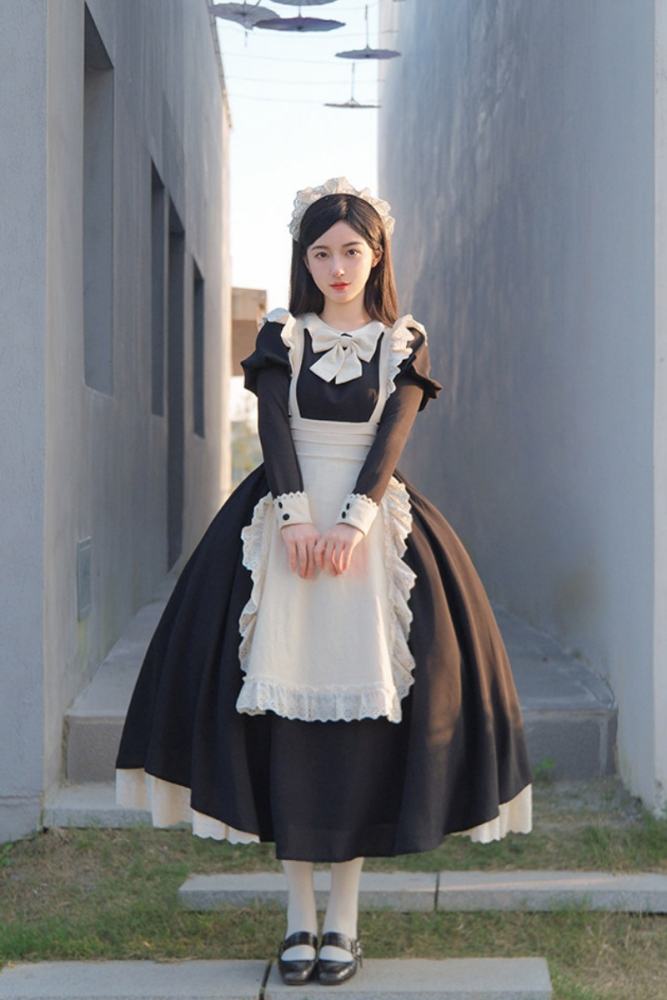 Withpuji Kisskiss Maid Lolita Dress