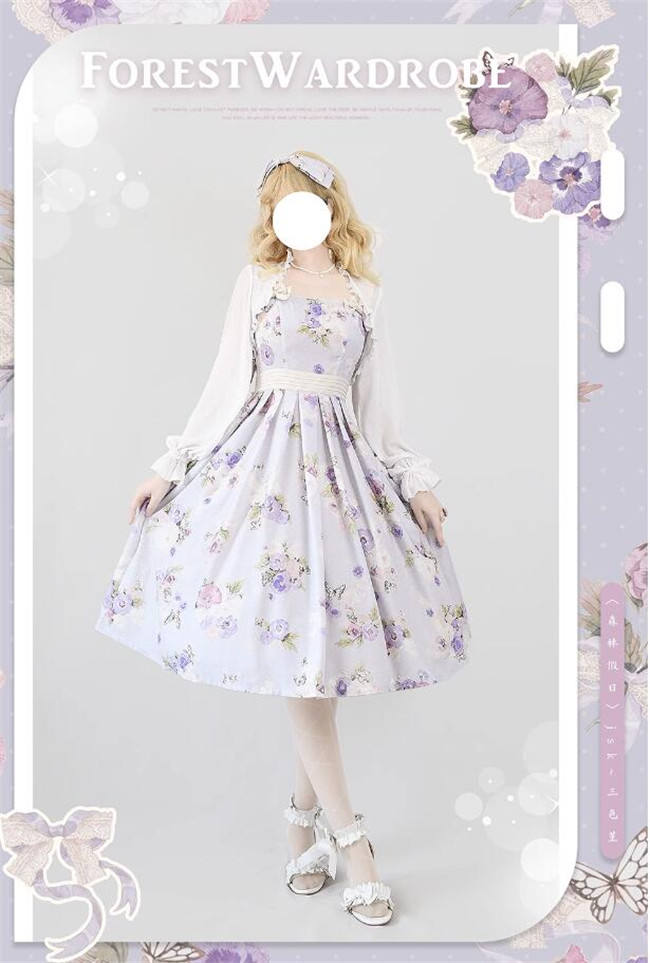 Forest Wardrobe Forest Holiday Classic Lolita Jumper Dress