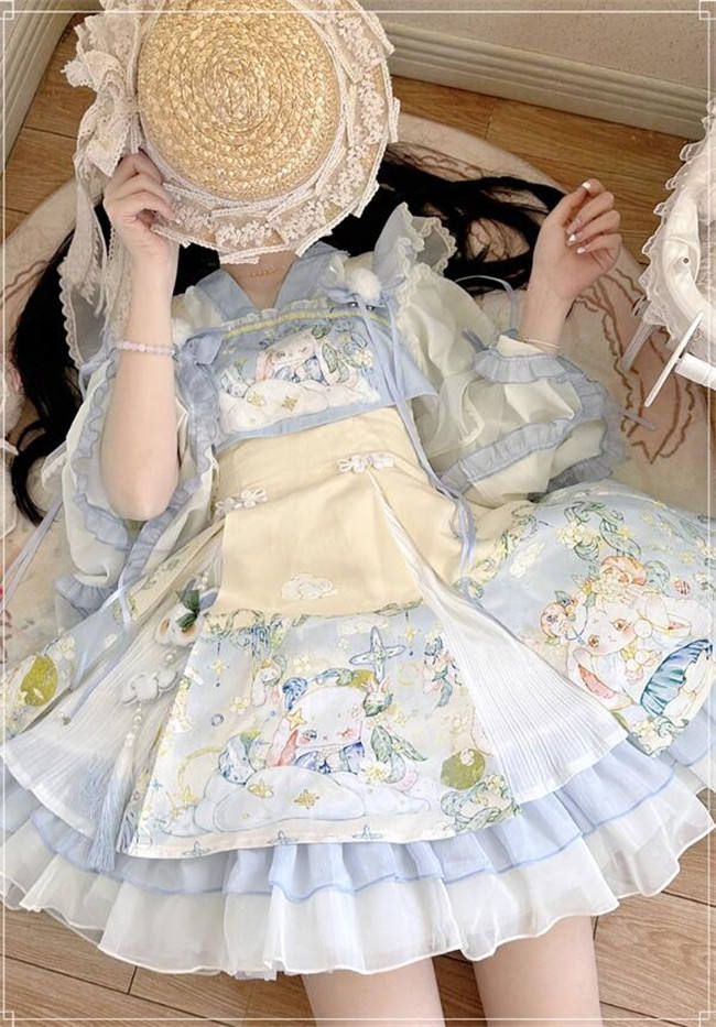 Ying Luo Fu The Laurel Prayer Qi Lolita Dress and Blouse