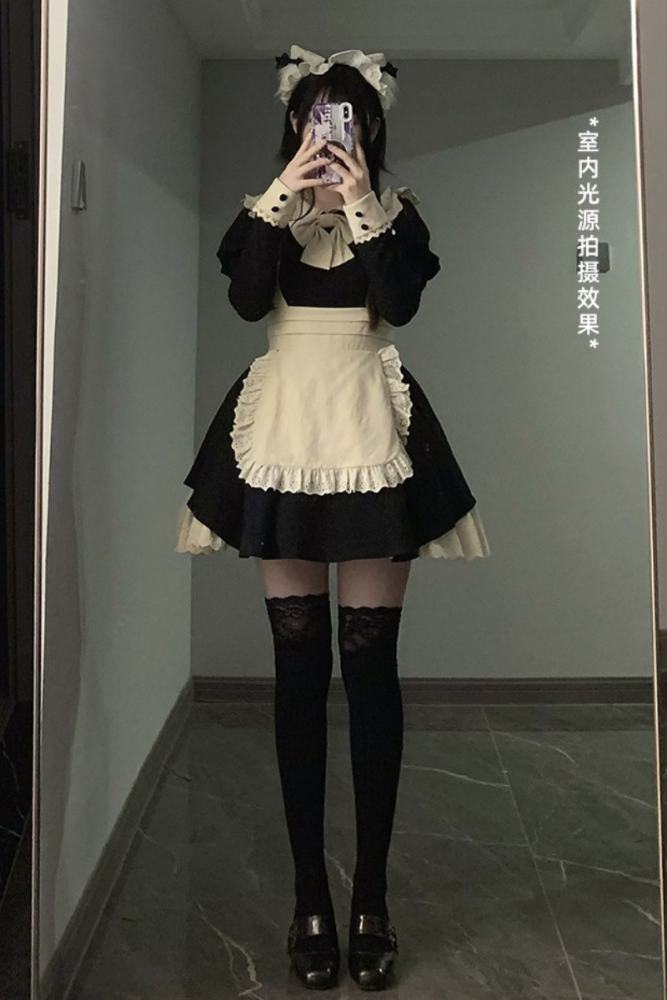 Withpuji Kisskiss Maid Lolita Dress