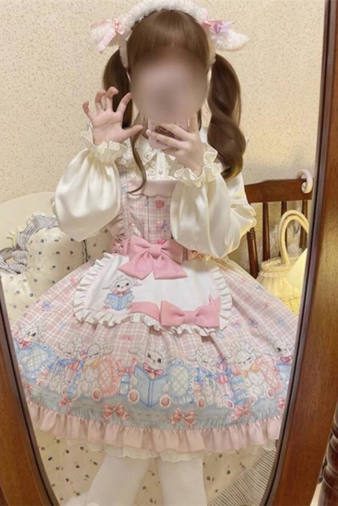 Bedtime Story Sweet Lolita Dress, Apron and Blouse