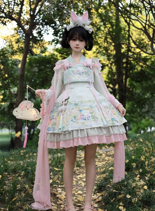 Ying Luo Fu The Laurel Prayer Qi Lolita Dress and Blouse