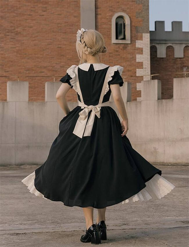 Withpuji Kisskiss Maid Lolita Dress