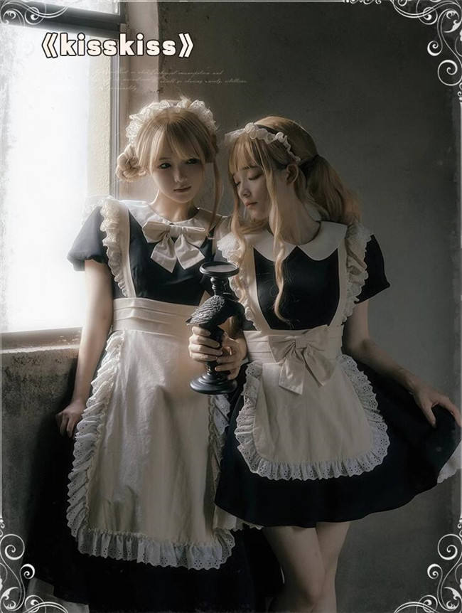 Withpuji Kisskiss Maid Lolita Dress
