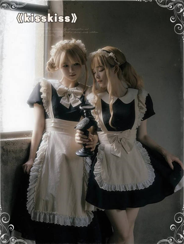 Withpuji Kisskiss Maid Lolita Dress