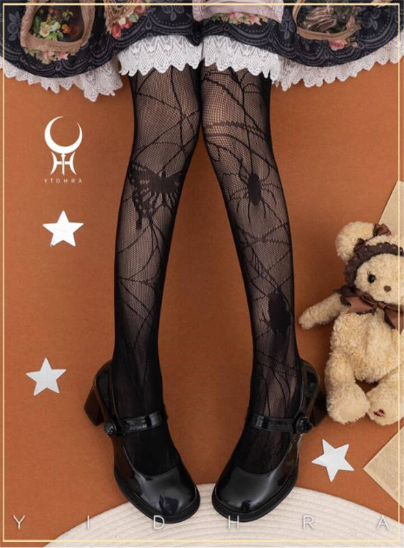 Yidhra The Butterfly in the Cemetery Lolita Tights