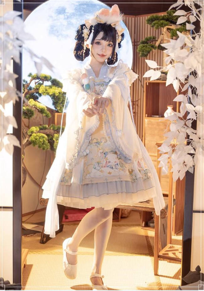 Ying Luo Fu The Laurel Prayer Qi Lolita Dress and Blouse
