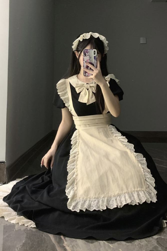 Withpuji Kisskiss Maid Lolita Dress