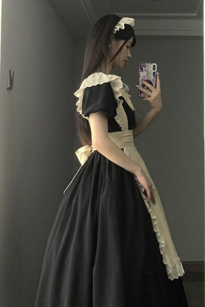 Withpuji Kisskiss Maid Lolita Dress