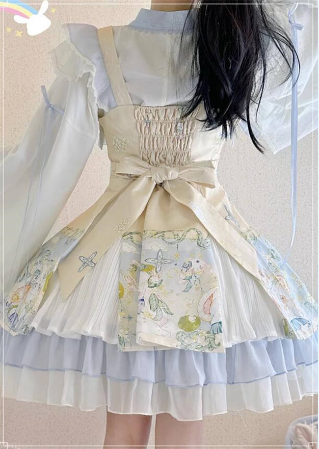 Ying Luo Fu The Laurel Prayer Qi Lolita Dress and Blouse