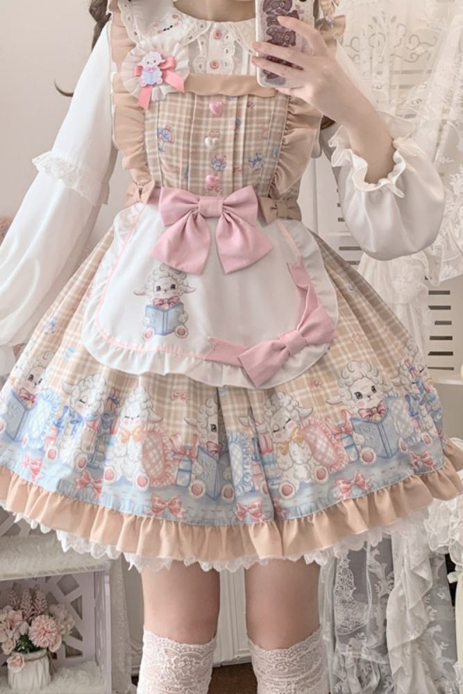 Bedtime Story Sweet Lolita Dress, Apron and Blouse