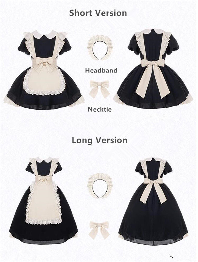 Withpuji Kisskiss Maid Lolita Dress