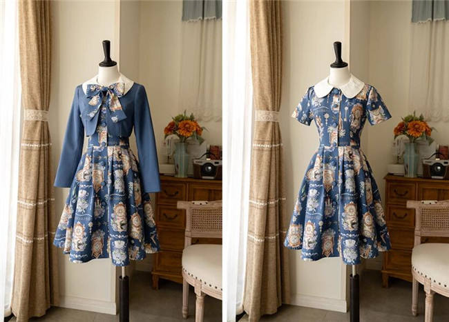 Forest Wardrobe Eternal Echo Classic Lolita Dress and Coat