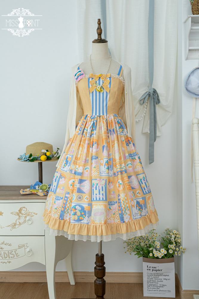 Miss Point Loquat Sweet Lolita Jumper Dress