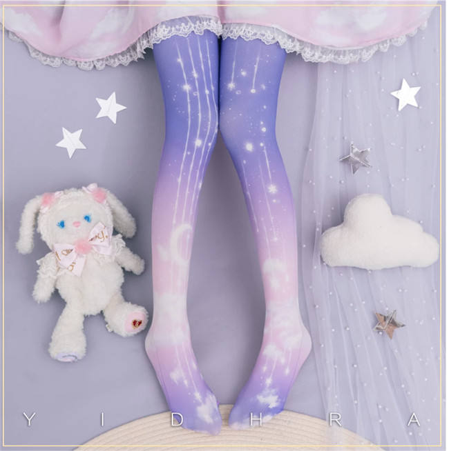 Yidhra the Moon in the Cloud Lolita Tights