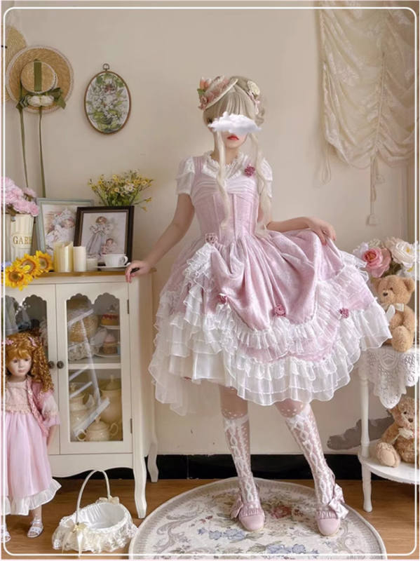 Manta Plus Size Lolita Jumper Dress