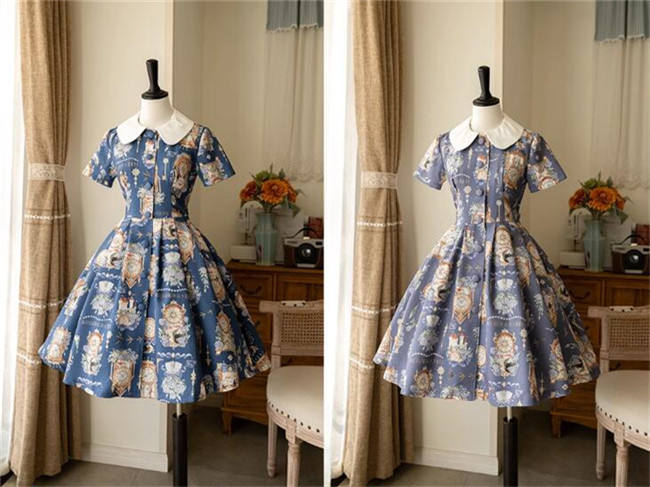 Forest Wardrobe Eternal Echo Classic Lolita Dress and Coat
