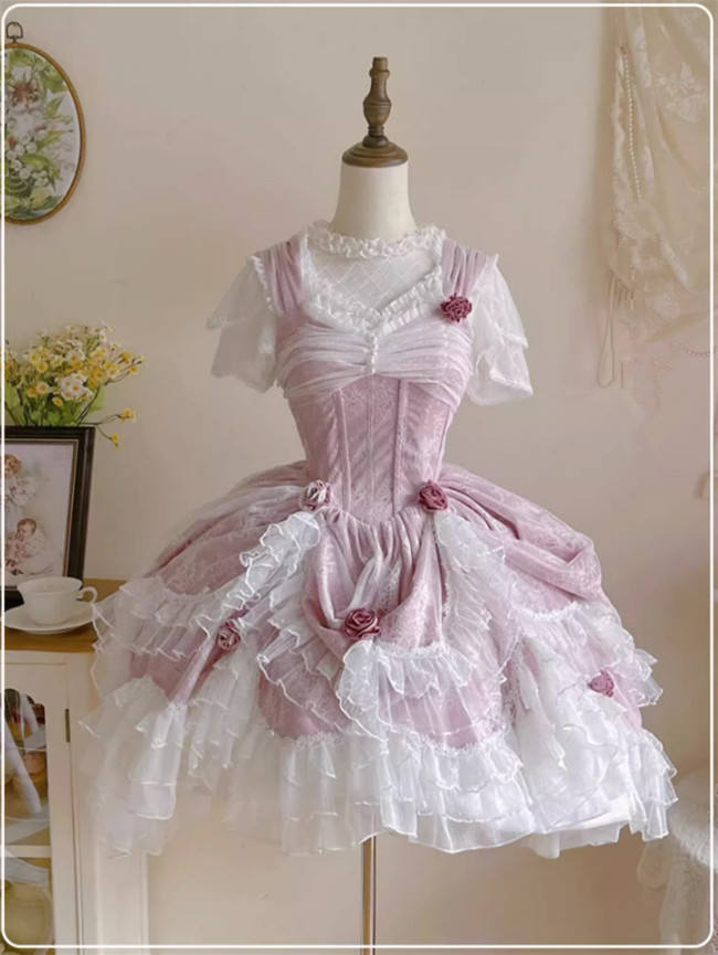 Manta Plus Size Lolita Jumper Dress