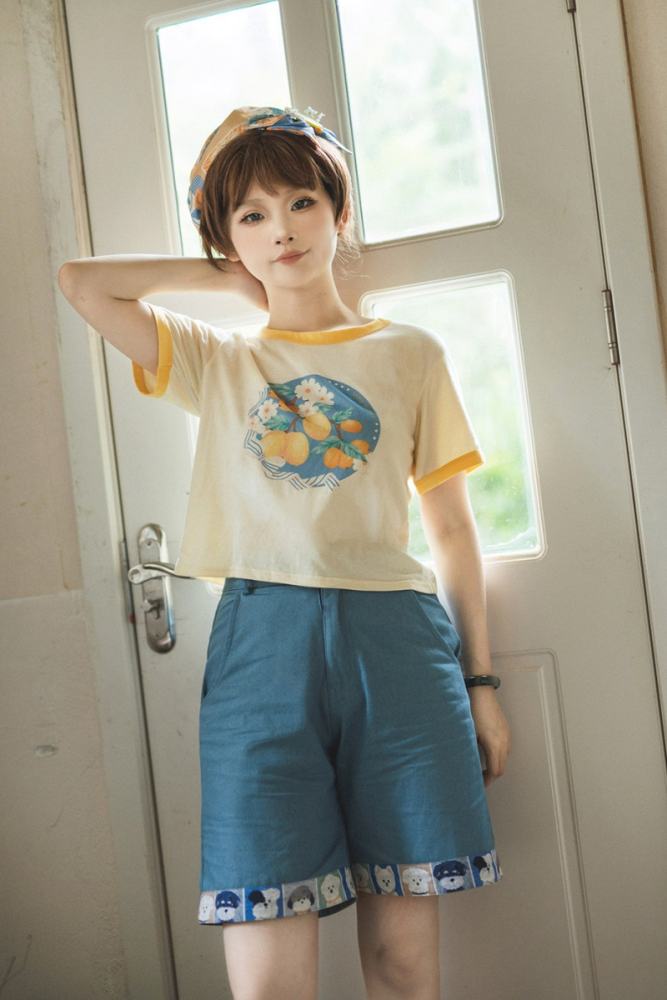 Miss Point Loquat Sweet Lolita Shirt