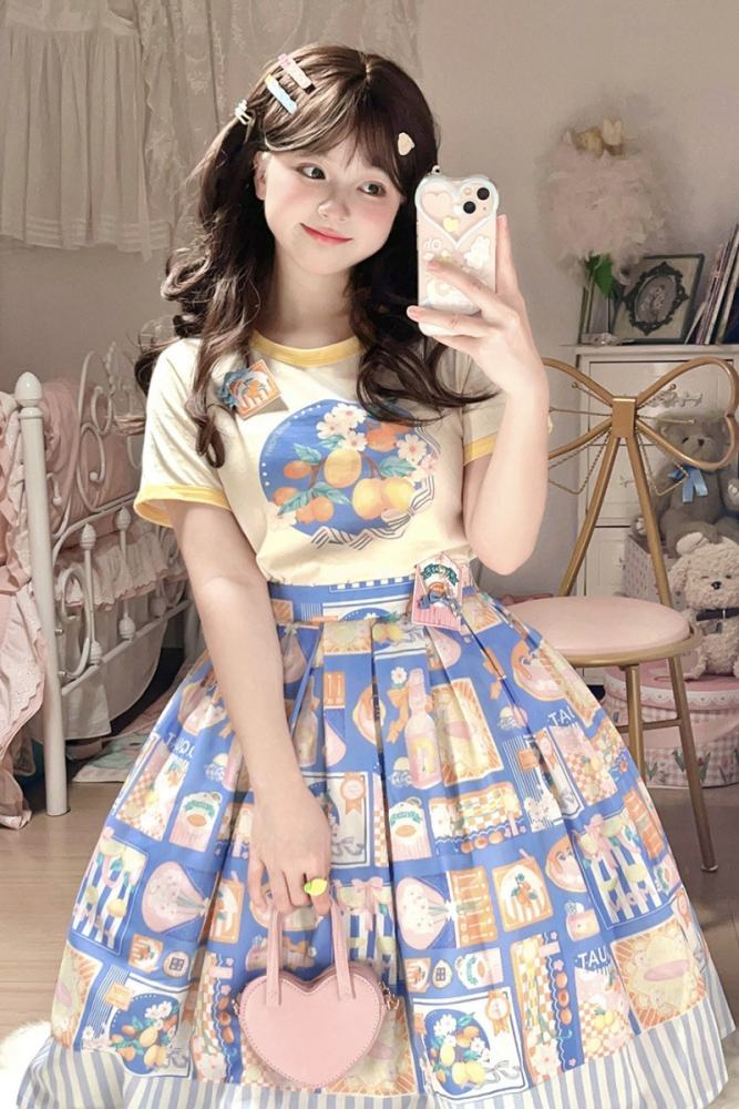 Miss Point Loquat Sweet Lolita Shirt
