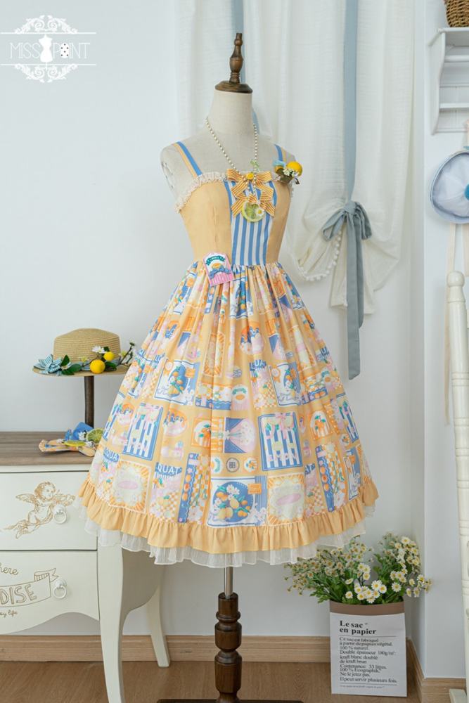 Miss Point Loquat Sweet Lolita Jumper Dress