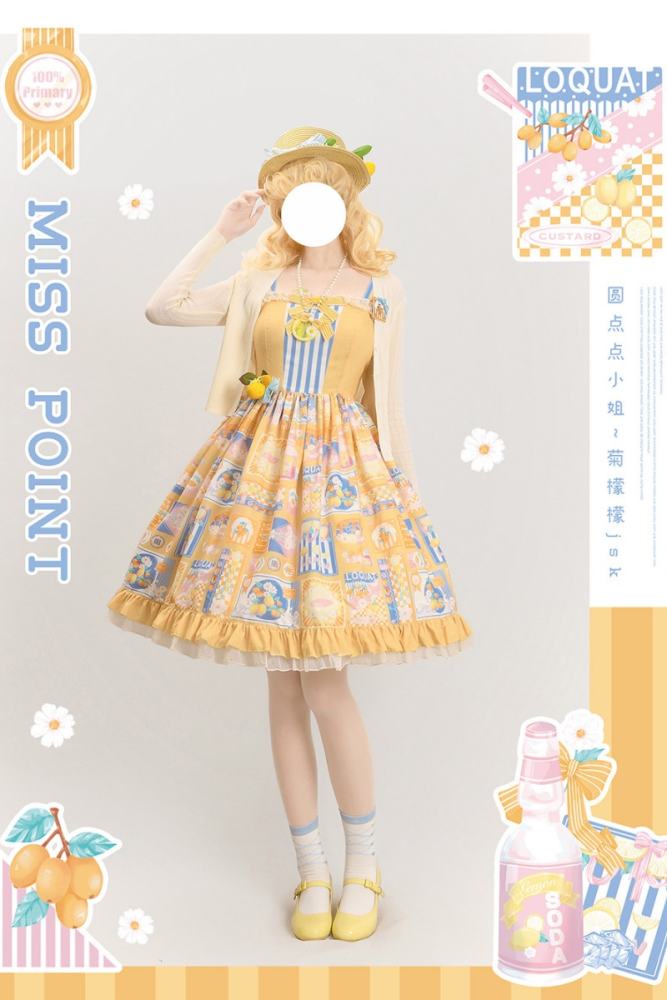 Miss Point Loquat Sweet Lolita Jumper Dress