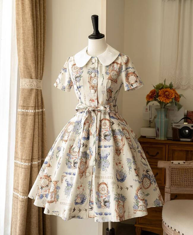 Forest Wardrobe Eternal Echo Classic Lolita Dress and Coat