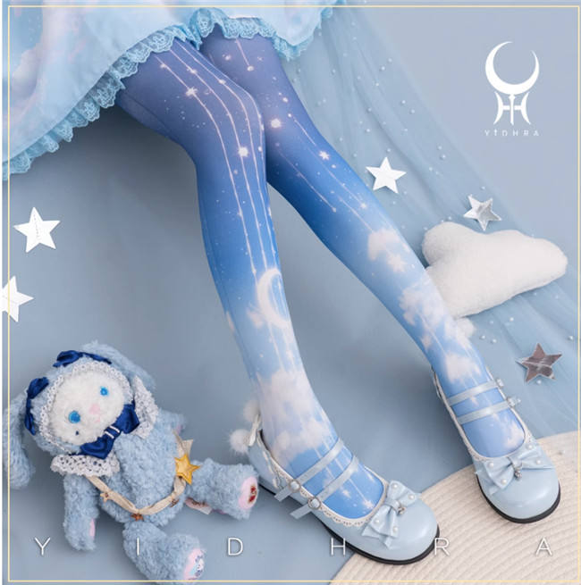Yidhra the Moon in the Cloud Lolita Tights