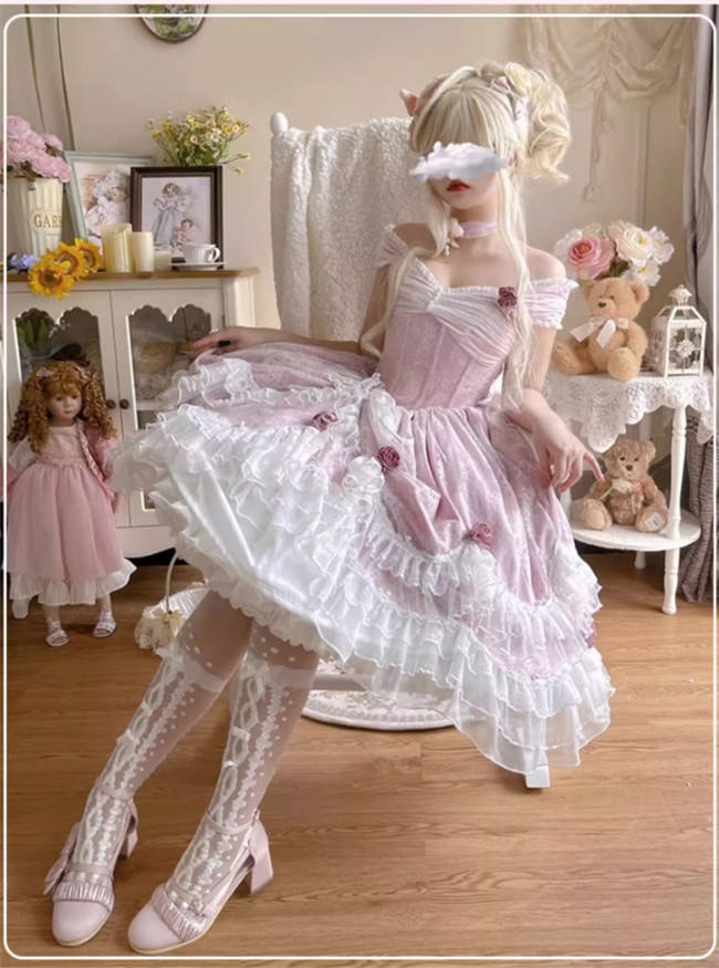 Manta Plus Size Lolita Jumper Dress