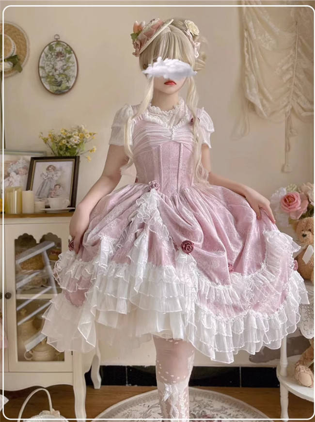 Manta Plus Size Lolita Jumper Dress