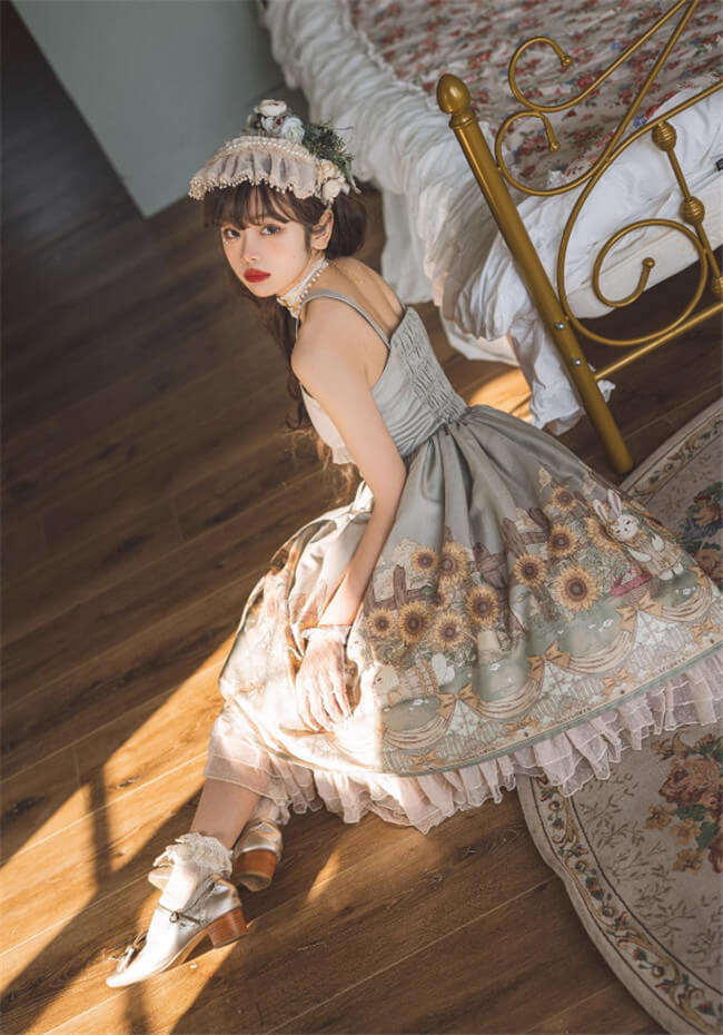 Sunflower Story Classic Lolita Dress