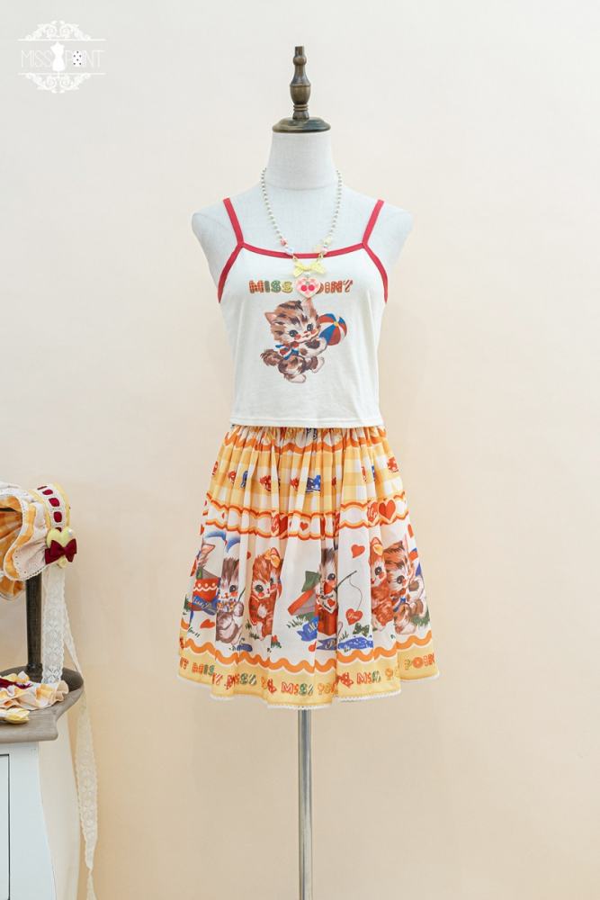 Miss Point Sweet Kitty Camisole