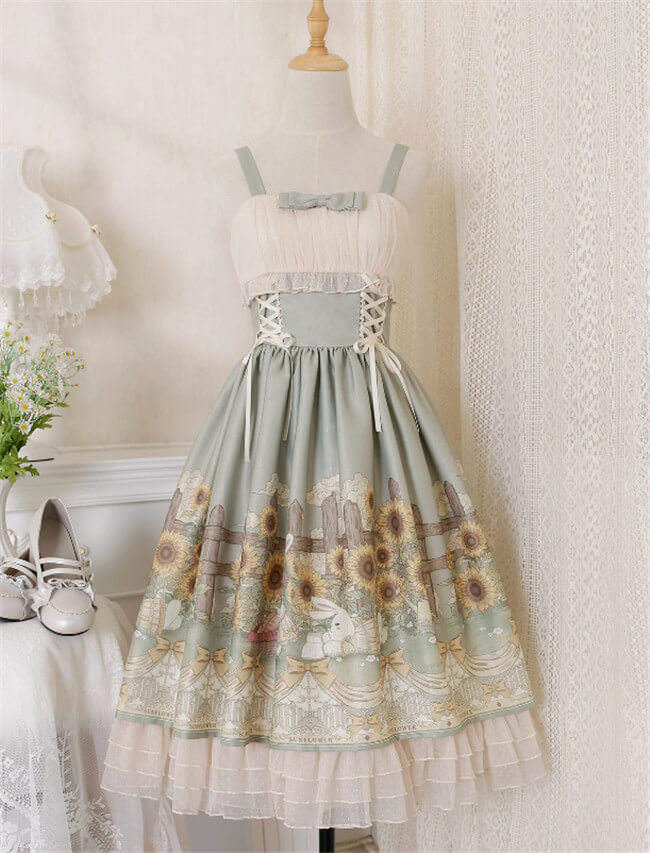 Sunflower Story Classic Lolita Dress