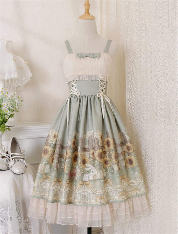 Sunflower Story Classic Lolita Dress