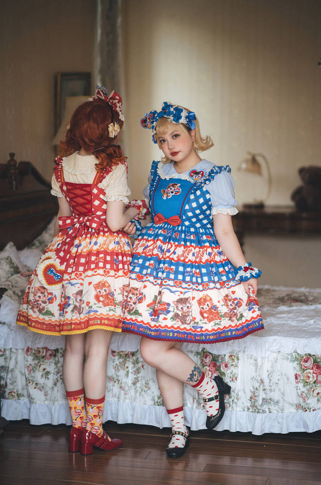 Miss Point Sweet Kitty Lolita Jumper Dress