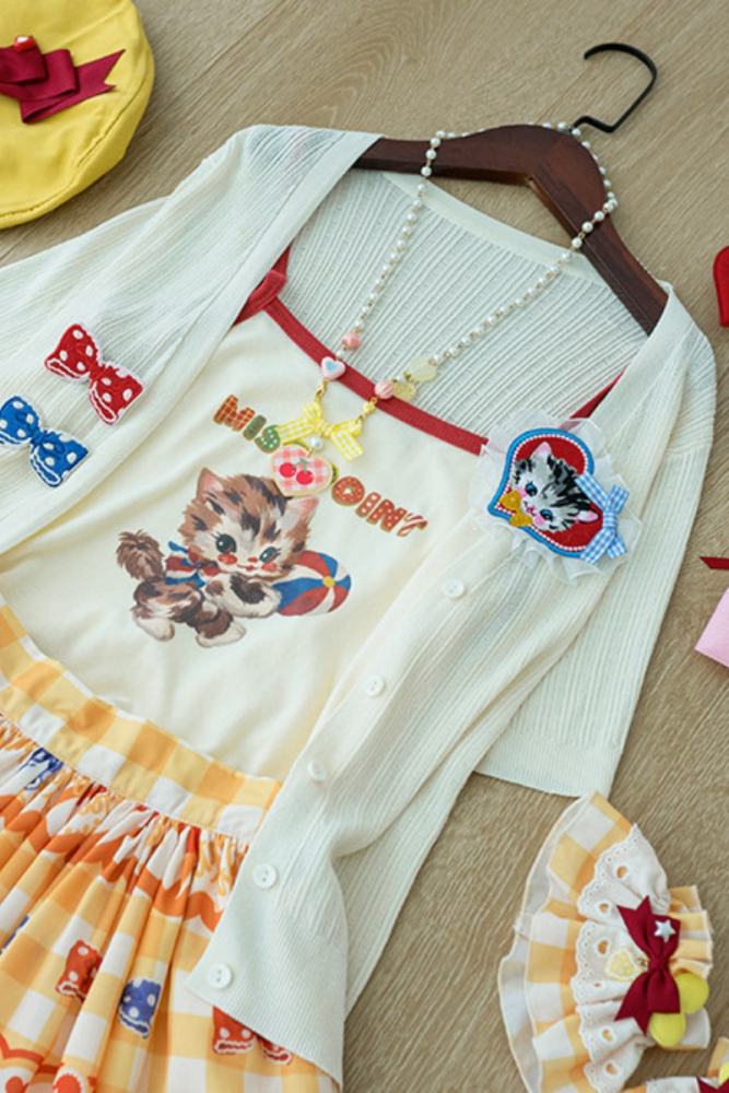Miss Point Sweet Kitty Camisole