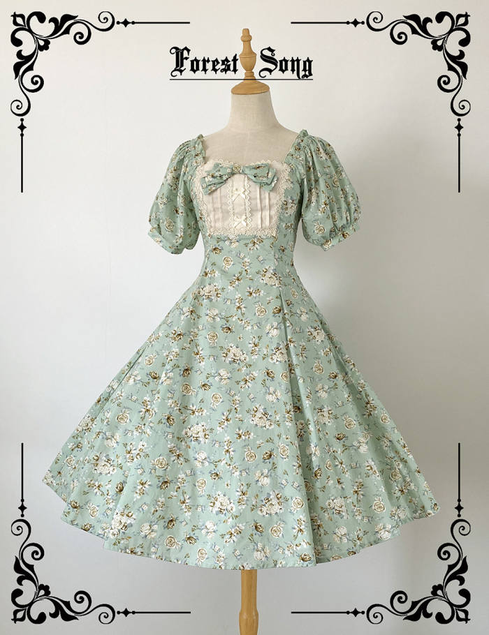 Forest Song Makino Poetry Elegant Lolita Dress