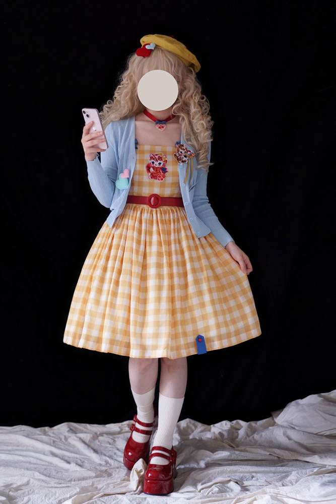 Miss Point Sweet Kitty Lolita Jumper Dress