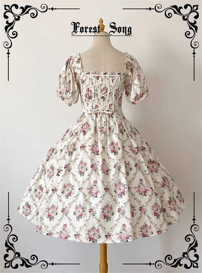 Forest Song Makino Poetry Elegant Lolita Dress