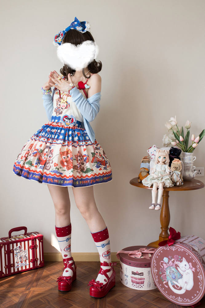 Miss Point Sweet Kitty Lolita Skirt