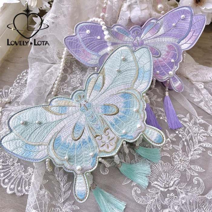 The Butterfly Embroidery Bag