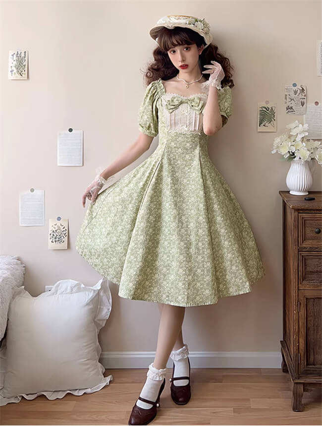 Forest Song Makino Poetry Elegant Lolita Dress