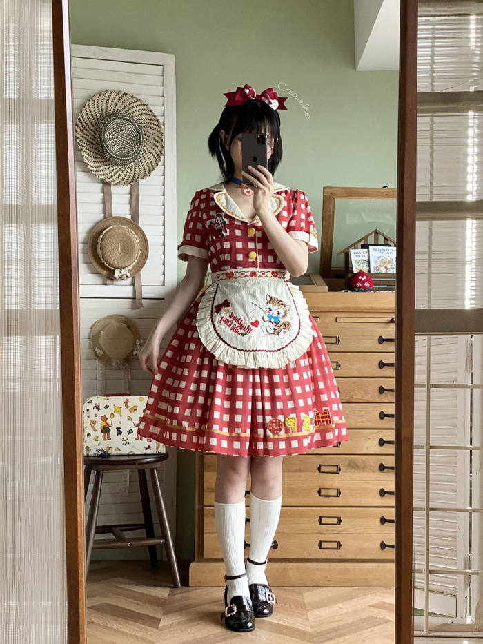 Miss Point Sweet Kitty Lolita One Piece