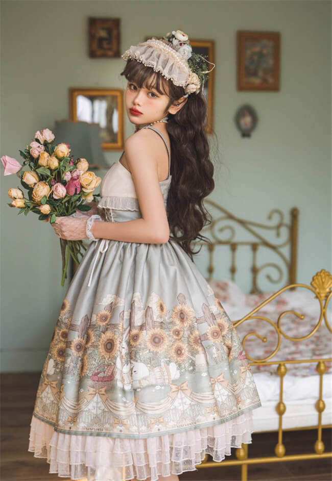 Sunflower Story Classic Lolita Dress
