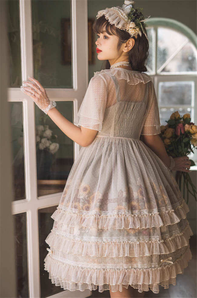 Sunflower Story Classic Lolita Dress