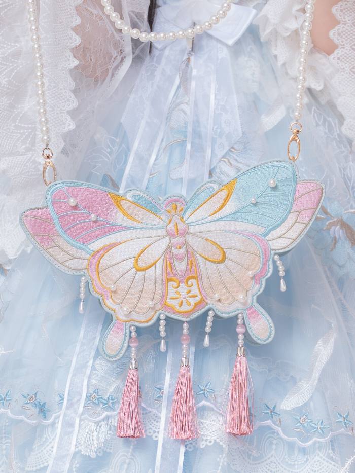 The Butterfly Embroidery Bag
