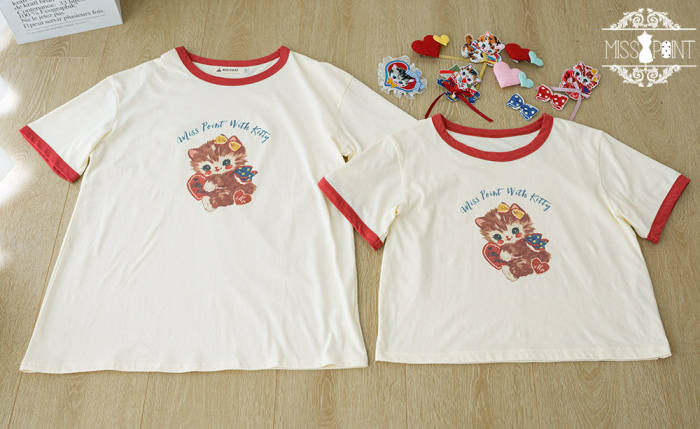 Miss Point Sweet Kitty T-shirt