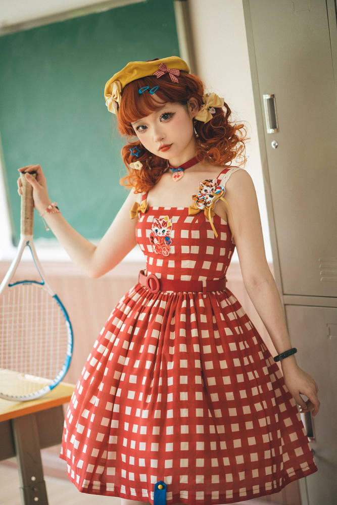 Miss Point Sweet Kitty Lolita Jumper Dress