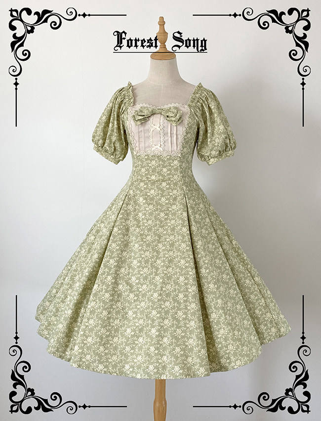 Forest Song Makino Poetry Elegant Lolita Dress